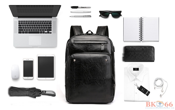 Balo đựng laptop bằng da cao cấp-2